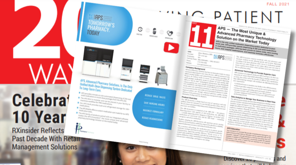 APS — The Most Unique & Advanced Pharmacy Technology Solution on the Market Today