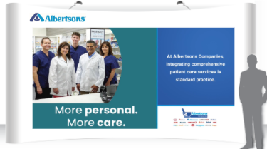 Visit the Albertsons Companies Booth in the Virtual Pharmacy Job Expo