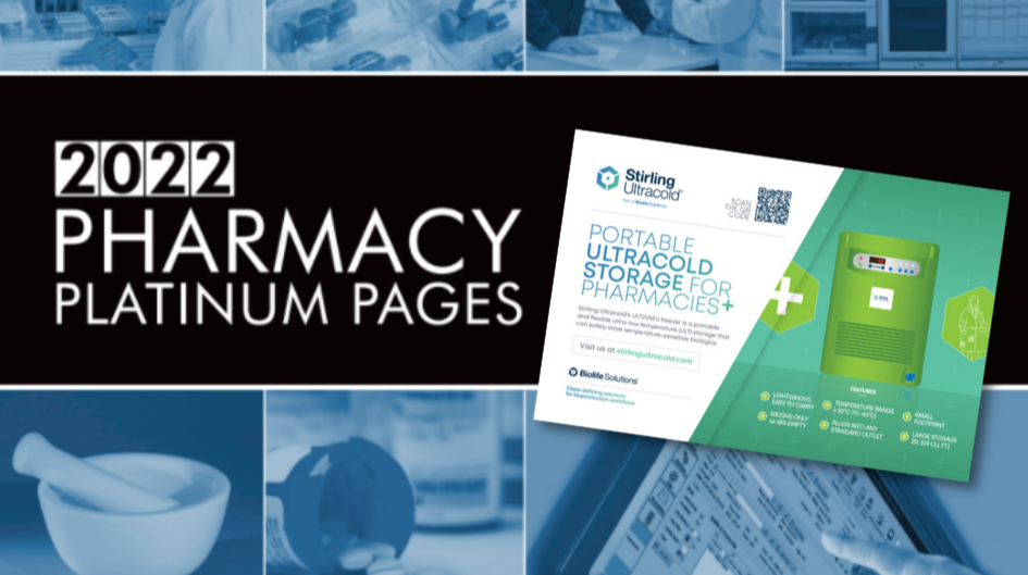 Portable Ultracold Storage for Pharmacies — Stirling Ultracold