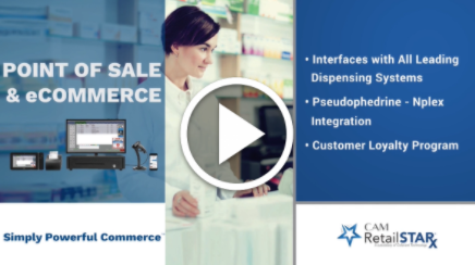 RetailSTARx – All-in-One Pharmacy Point of Sale and eCommerce Software by CAM Commerce [VIDEO]