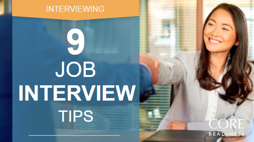 COREreadiness Job Interview Tips