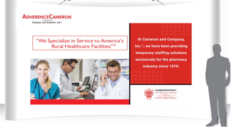 Visit the AdherenceCameron by Cameron and Company, Inc. “Pharmacy MTM” Booth in the Virtual Pharmacy Trade Show