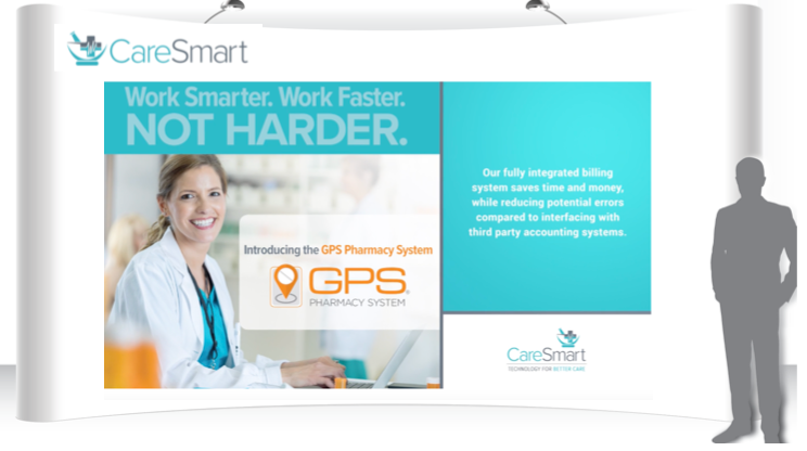 Visit the CareSmart “Pharmacy Software | Pharmacy Management Systems (PMS)” Booth in the Virtual Pharmacy Trade Show