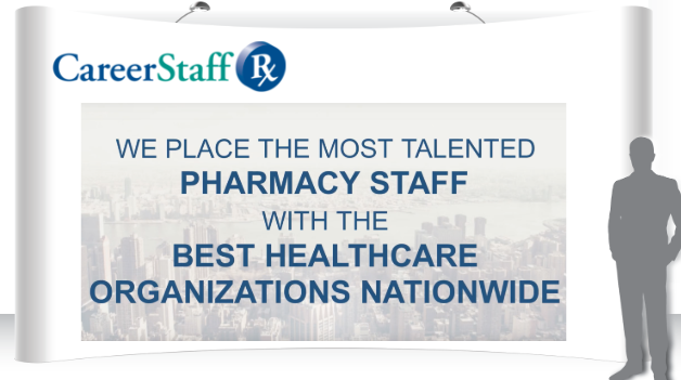 Visit the CareerStaff Rx Booth in the Virtual Pharmacy Job Expo
