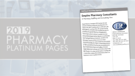 A Pharmacy Staffing and Consulting Firm
