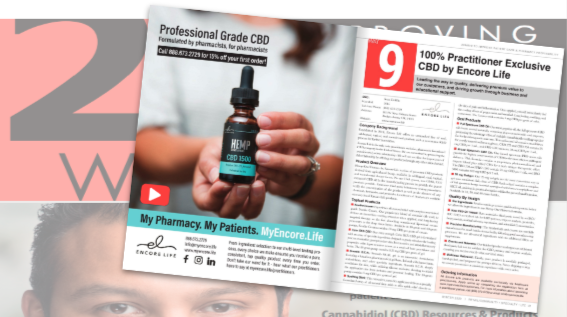 100% Practitioner Exclusive CBD by Encore Life