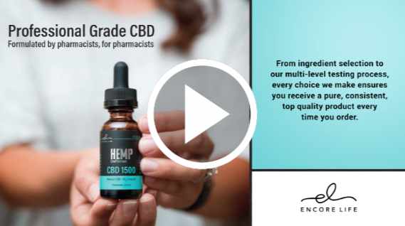 [VIDEO] 100% Practitioner Exclusive CBD by Encore Life