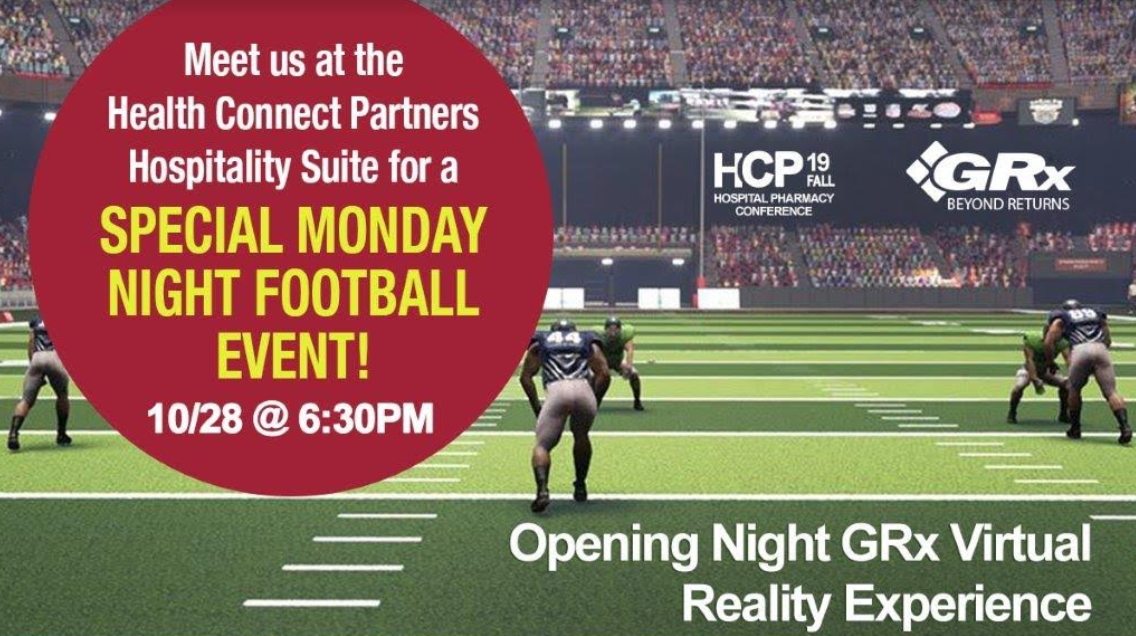 Join GRx for a Virtual Reality Experience at HCP Fall ’19