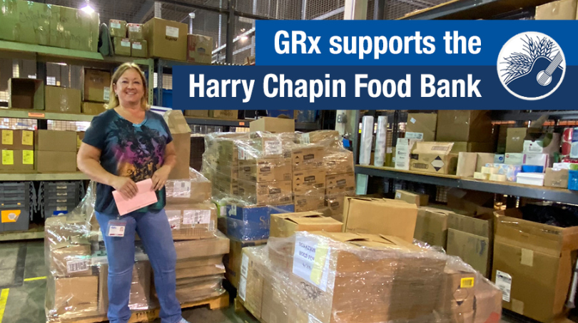 GRx Supports the Harry Chapin Food Bank