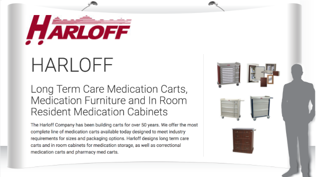Visit the HARLOFF “Medication Carts” Booth in the Virtual Pharmacy Trade Show