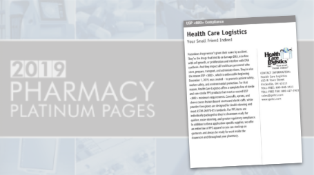 Health Care Logistics USP 800 Profile