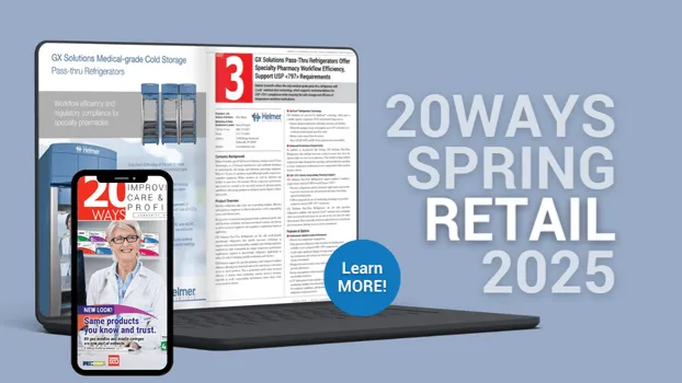 Helmer Scientific | GX Solutions Pass-Thru Refrigerators Offer Specialty Pharmacy Workflow Efficiency, Support USP Requirements