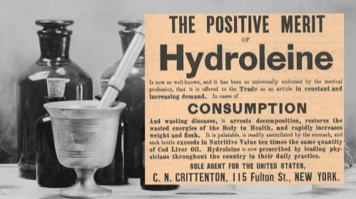 Hydroleine Vintage Ad