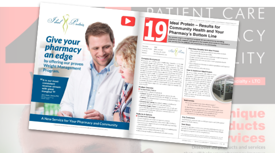 Ideal Protein – Results for Community Health and Your Pharmacy’s Bottom Line
