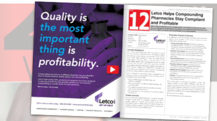 Letco Helps Compounding Pharmacies Stay Compliant and Profitable