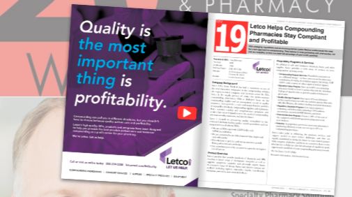 Letco Helps Compounding Pharmacies Stay Compliant and Profitable
