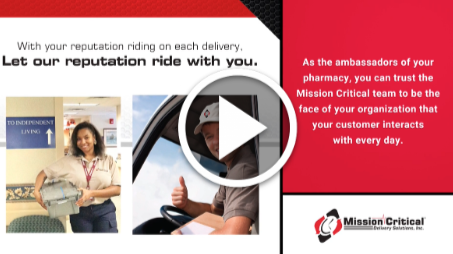 With Your Reputation Riding on Each Delivery, Let our Reputation Ride With You. – Mission Critical Delivery Services [VIDEO]