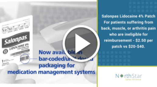 Salonpas – Now available in bar-coded/unit dosed packaging for medication management systems [VIDEO]