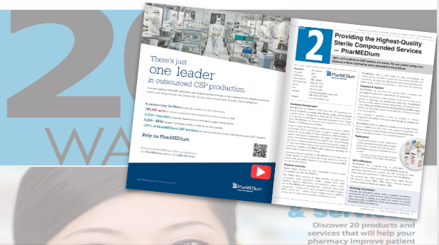 Providing the Highest-Quality Sterile Compounded Services – PharMEDium