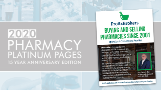 Buying and Selling Pharmacies Since 2001- ProRxBrokers