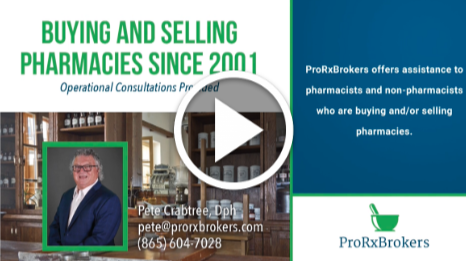 Buying and Selling Pharmacies Since 2001- ProRxBrokers [VIDEO]