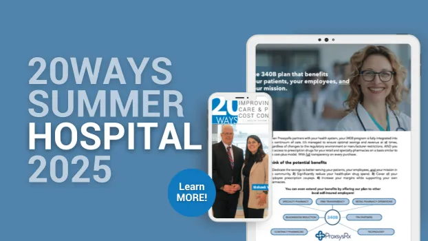 ProxsysRx | The 340B Plan that Benefits Your Patients, Your Employees, and Your Mission