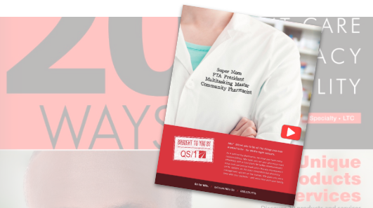 NRx Gives You More Time With Your Patients – Brought To You By QS/1