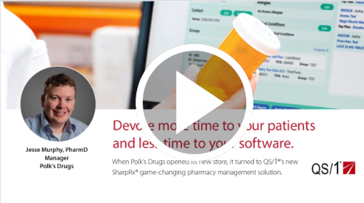 Polk’s Drugs transitions to next generation of pharmacy management with the help of QS/1® [VIDEO]