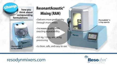 Resodyn Acoustic Mixers