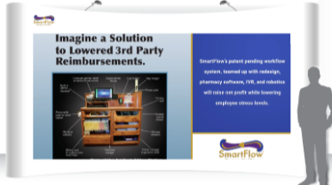Visit the SmartFlow Pharmacy Workflow System “Pharmacy Design & Fixtures” Booth in the Virtual Pharmacy Trade Show