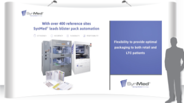 Visit the Synergy Medical “Unit Dose & Multi-Dose Packaging” Booth in the Virtual Pharmacy Trade Show