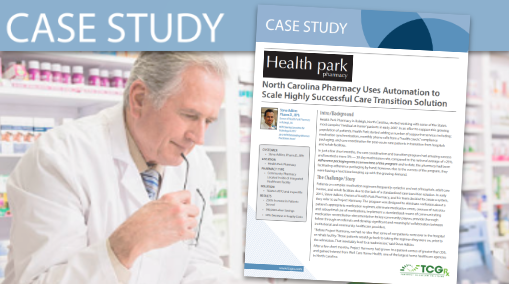TCGRx (Health Park) Case Study