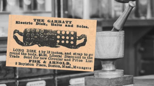 The Garratt Vintage Pharmacy Ad
