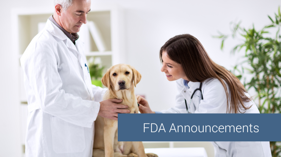 INDUSTRY UPDATE: FDA Provides for More Treatments for Dogs and Cats to Qualify for Minor Use Status