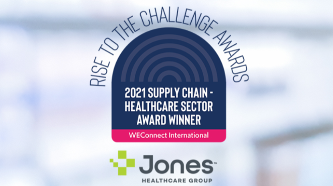 jones healthcare weconnect award
