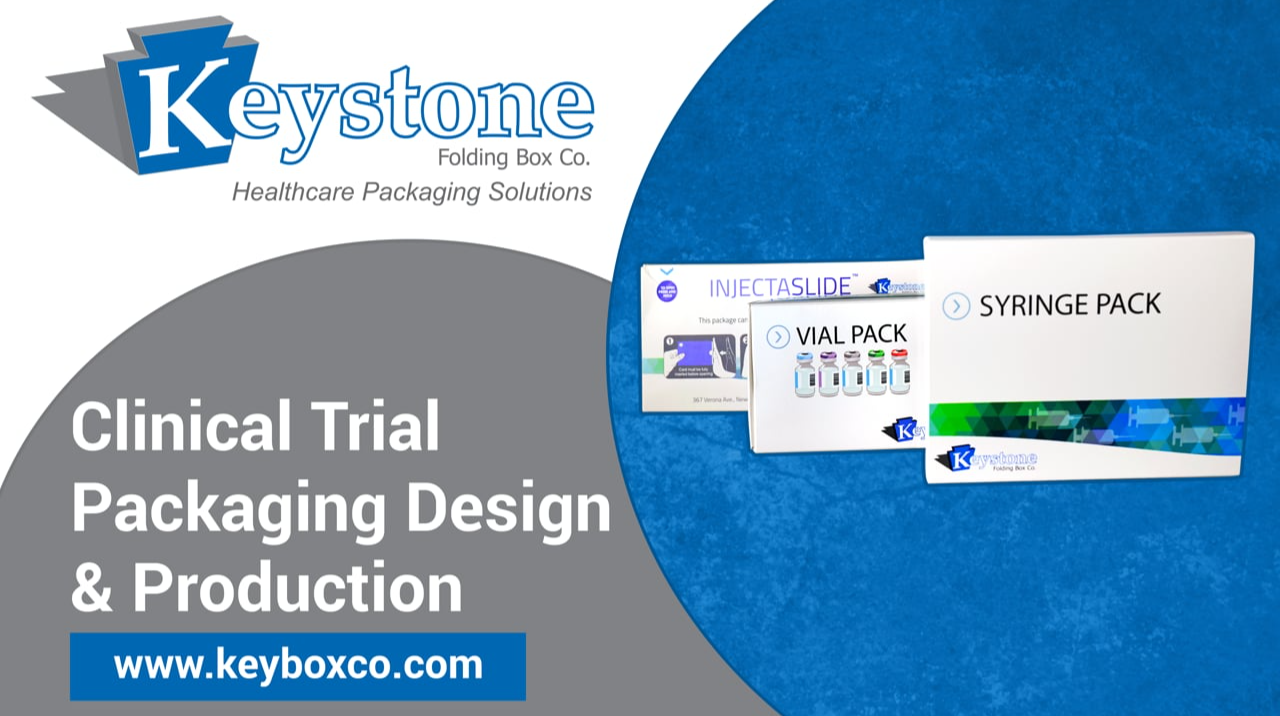 keystone box clinical trail packaging design