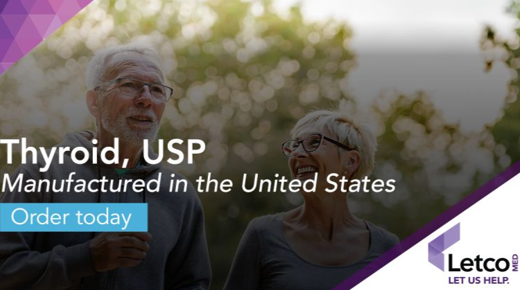 Thyroid USP, Now Available from Letco Medical