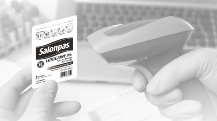 Salonpas: Now available in bar-coded/unit-dose packaging