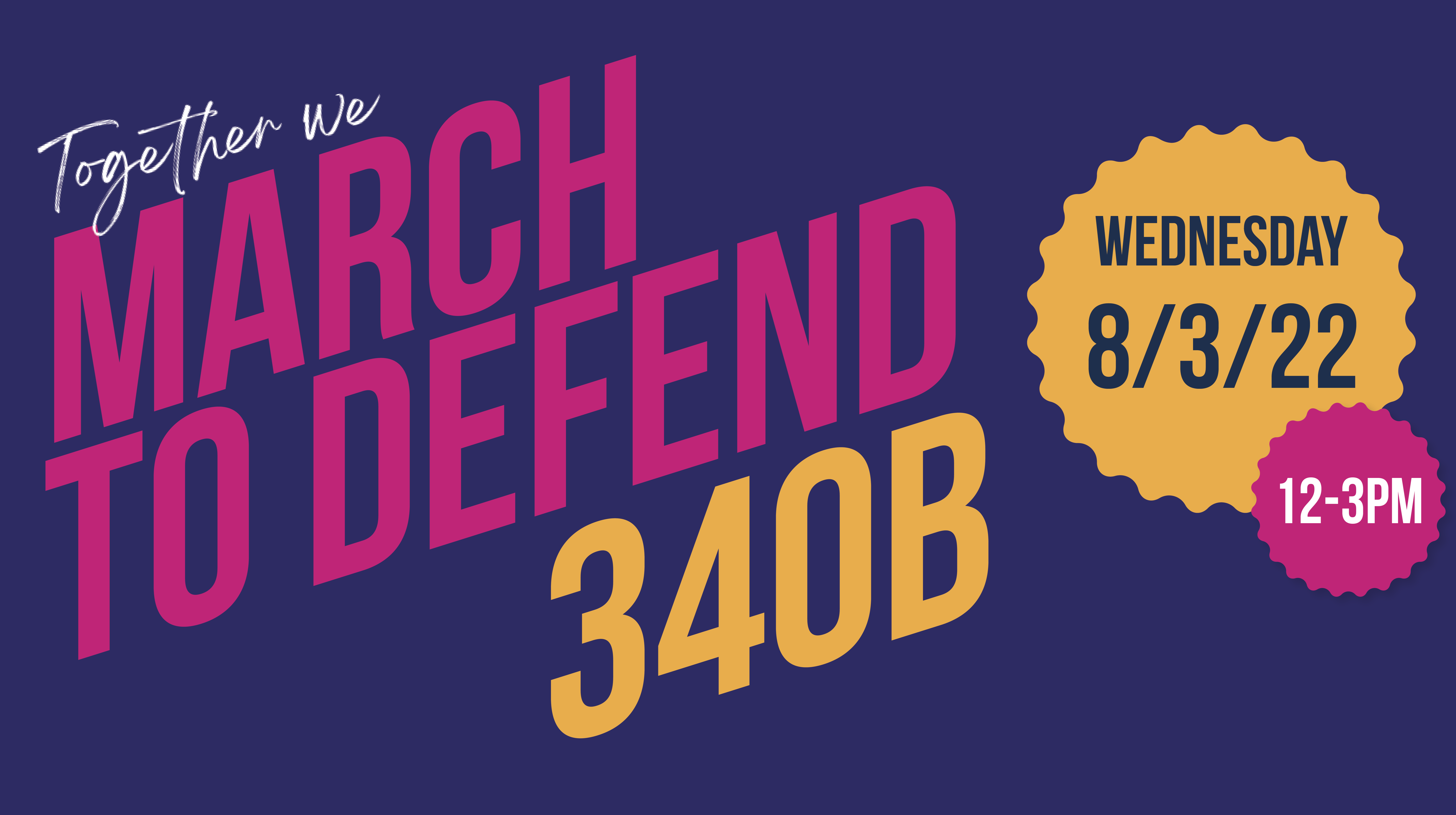 CV340B March and Rally to #Defend340B