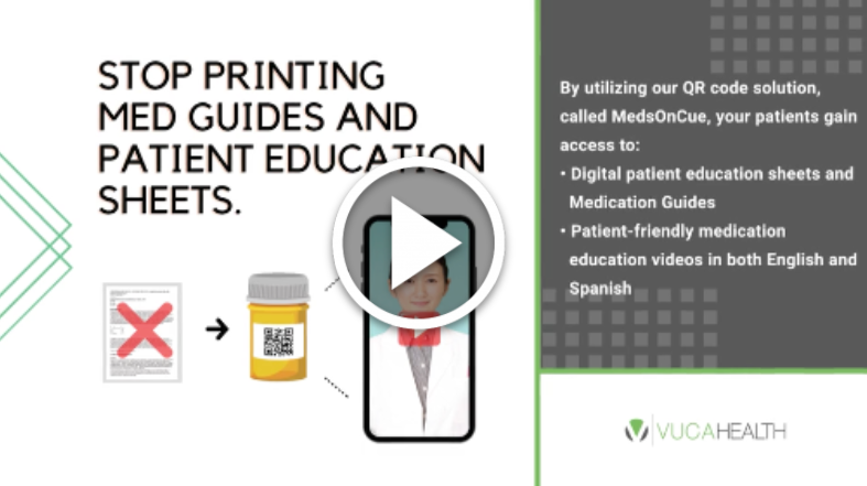 Stop Printing Med Guides And Patient Education Sheets. [VIDEO]